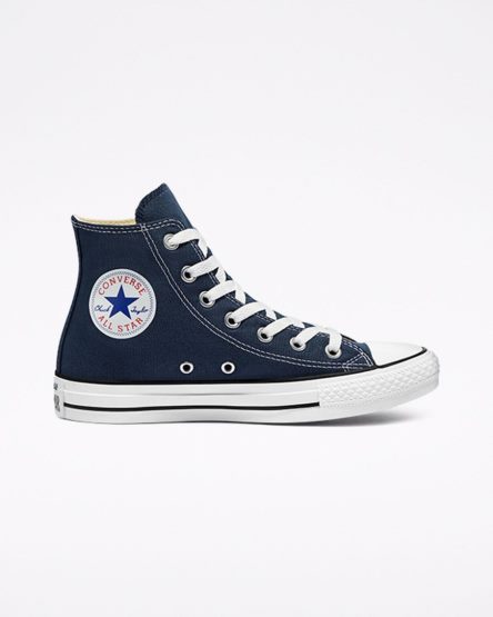 Tenis Converse Chuck Taylor All Star Classicos Cano Alto Feminino Azul Marinho | PT I0503T1